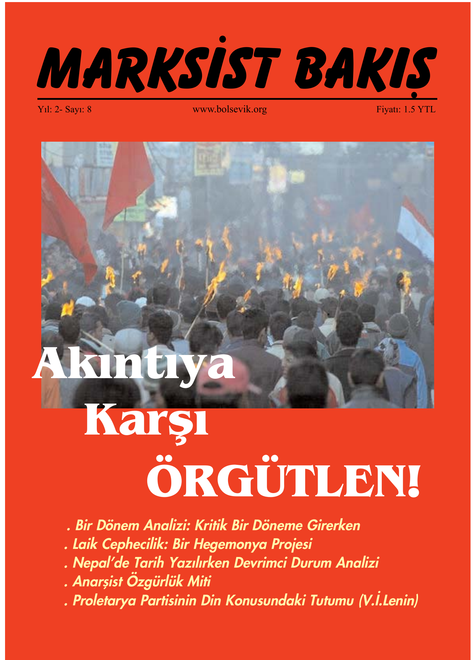 Marksist Bakış 8. Sayı